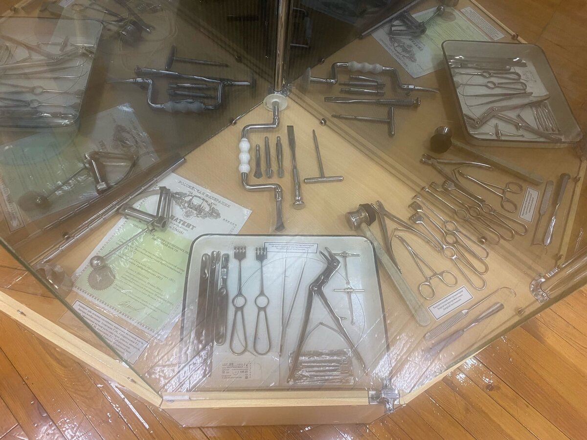 В музее медицины в Елабуге