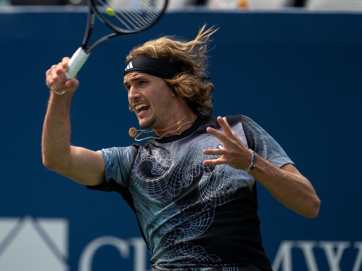    Немецкий теннисист Александр Зверев© Фото : Пресс-служба ATP