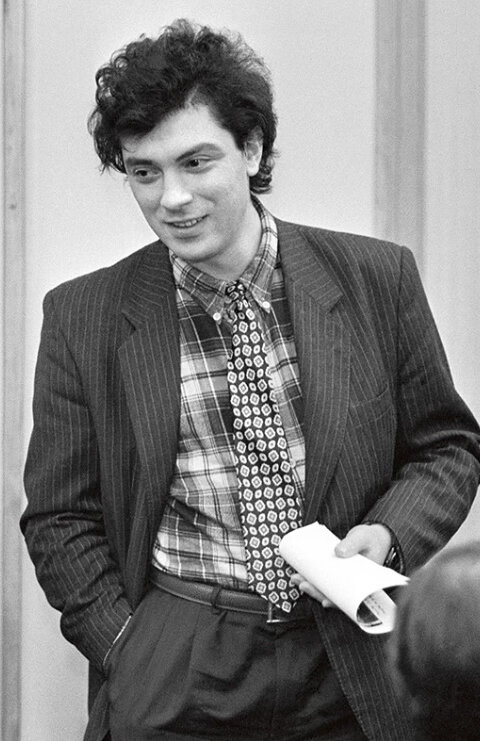 Борис Немцов в молодости