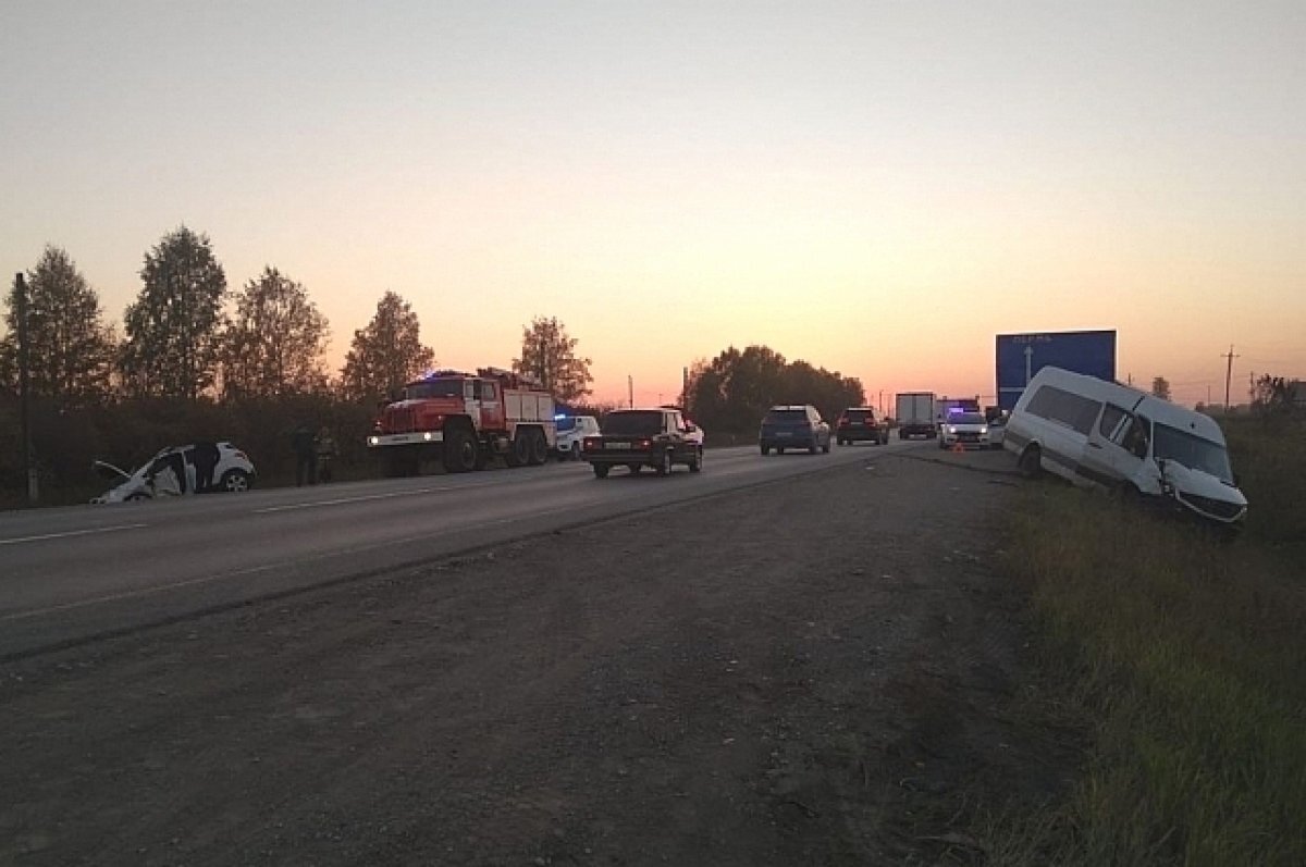    В СК организовали проверку из-за ДТП с микроавтобусом с детьми на Урале