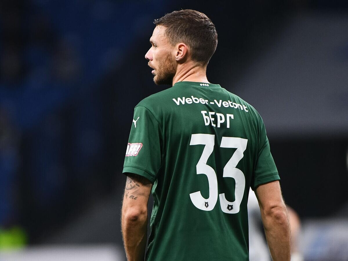    Нападающий "Краснодара" Маркус Берг© официальный твиттер клуба "Краснодар"