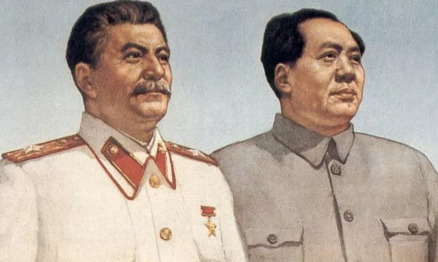 И.В.Сталин и Мао Цзедун