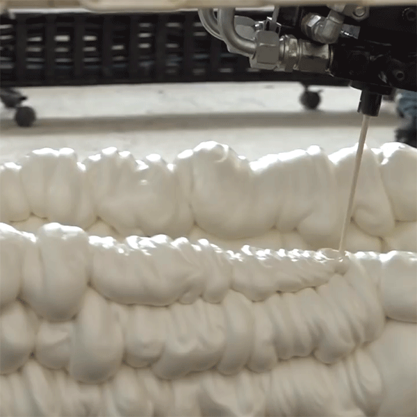 Консорциум исследователей и муниципальное правительство в Нанте, Франция, 3-D напечатали в пене формы для стен дома. ФОТО: УНИВЕРСИТЕТ НАНТА ИЛИ УНИВЕРСИТЕТ НАНТ