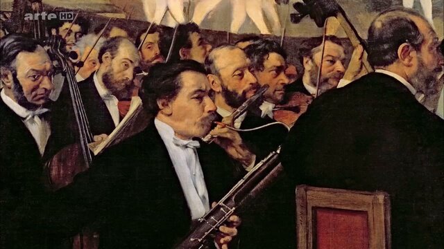Эдгар Дега. Оркестр Оперы.