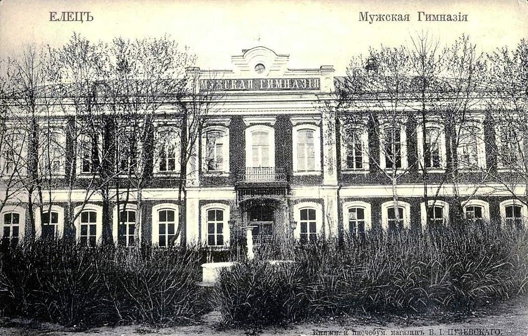 Мужская гимназия в Ельце