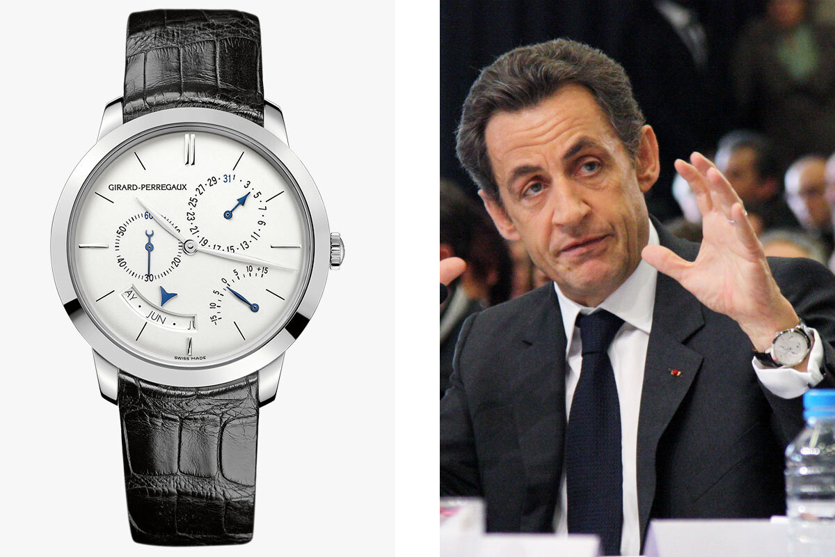 Почему дешевые часы. Николя Саркози часы. Girard Perregaux Masonic.