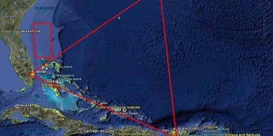 Схема бермудского трегульника