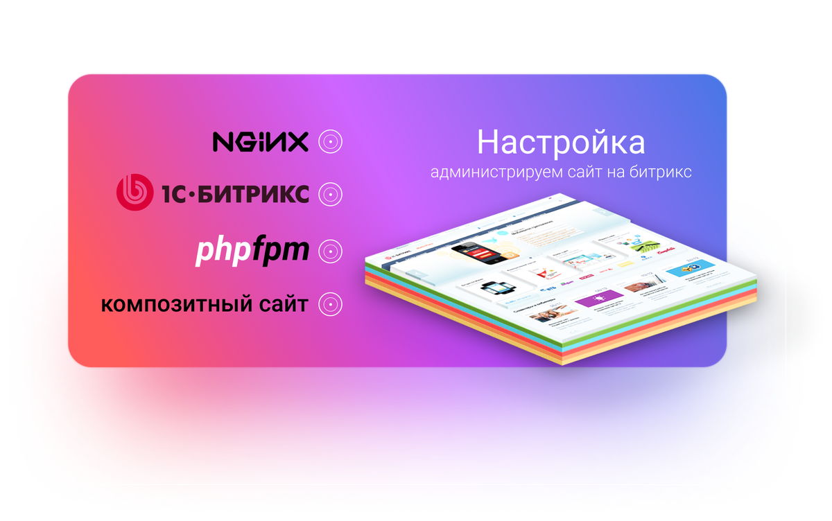 1С-Битрикс + Nginx + php-fpm + композитный сайт | Online Business  Development | Дзен