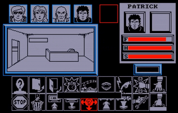 Zombi под CPC Amstrad