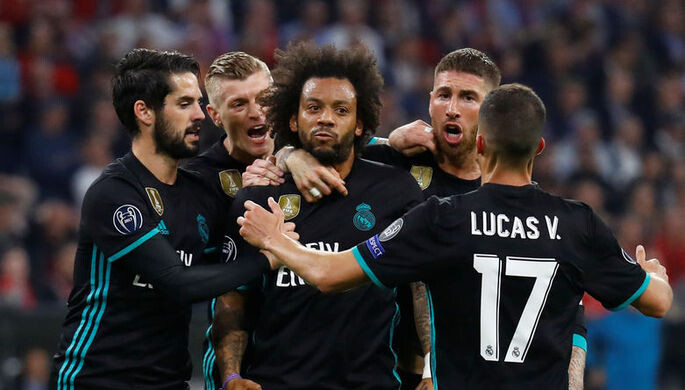 Марсело тащит Реал и это понятно только по его взгляду)