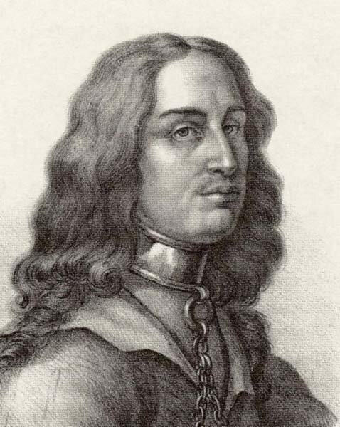 Принц Густав. J. S. Salmson, from a 17th century painting by Court Abraham Wuchters [Public domain], via Wikimedia Commons