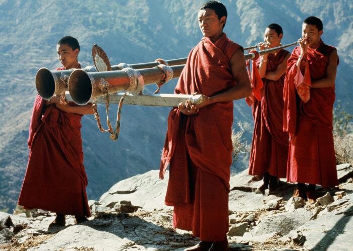 Тибетские монахи