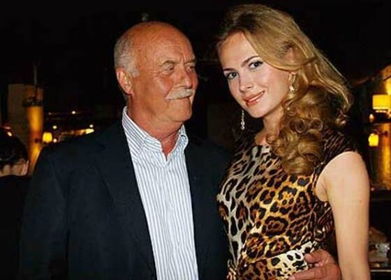 Станислав Говорухин и актриса Анна Горшкова