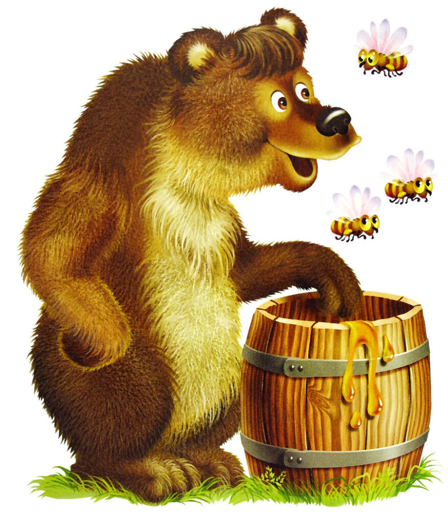   Вот и настал черед сказки. Первая ее часть была написана в 1999 году, и как законченное произведение, была напечатана в одной из местных газет. Может и еще где печатали, не знаю, не следил. С той поры не мало воды утекло, и я решил написать продолжение, благо что с Медведем за эти годы произошли кардинальные перемены, а вокруг происходили интересные и значимые события. Кто забыл – напомню, кто не знал – объясню, что в 1999 году нынешний президент только заступил на пост председателя правительства, и о нем практически никто ничего не знал, а партия Единая Россия, с ее известной символикой, была организована только в 2001 году.  Все остальное, в этой сказке, вполне может напоминать реальные события.