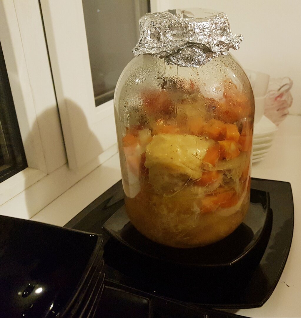 Готовая курица в банке