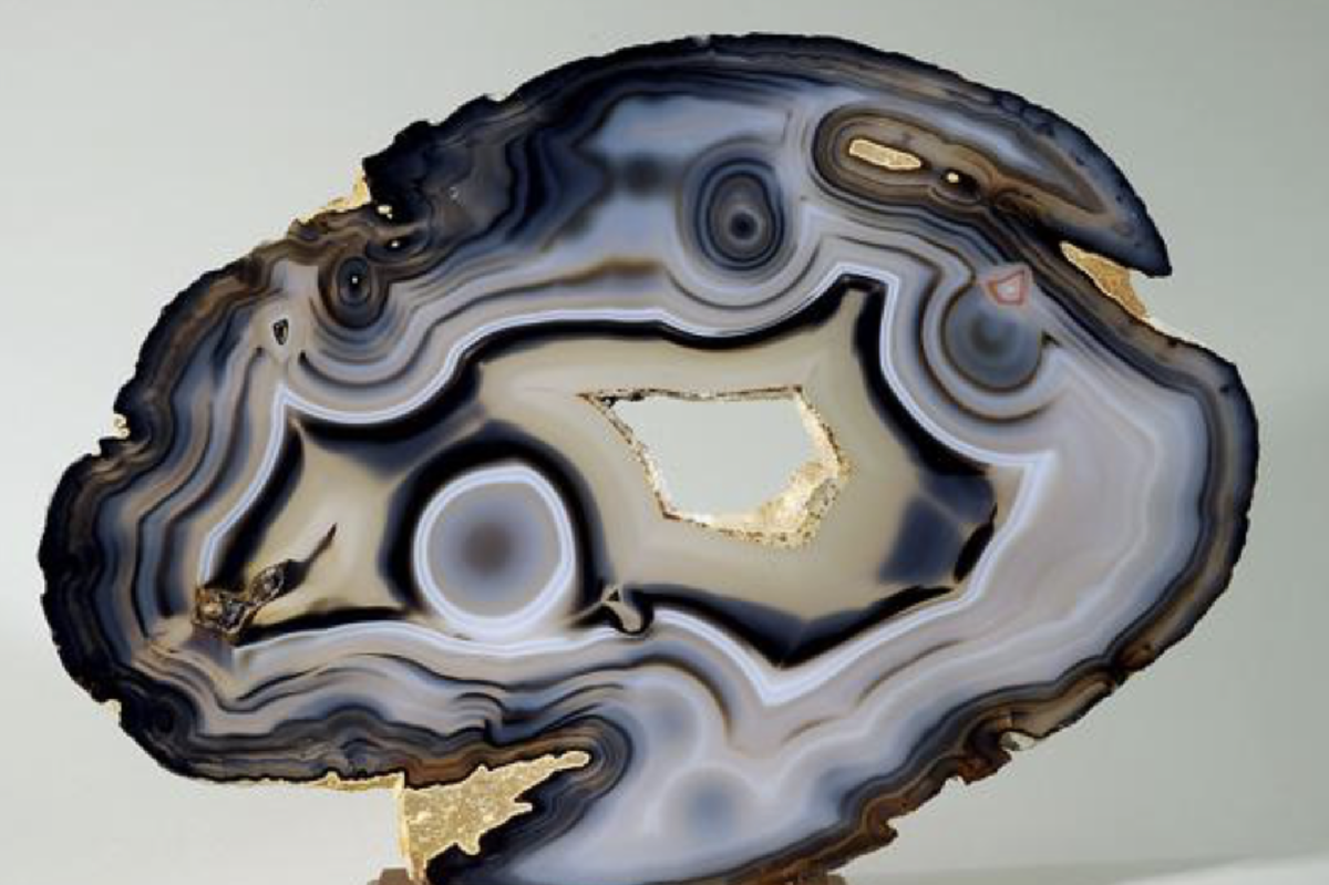 Superior Eye Agate Minerals and gemstones, Rocks and gems, Rocks and minerals