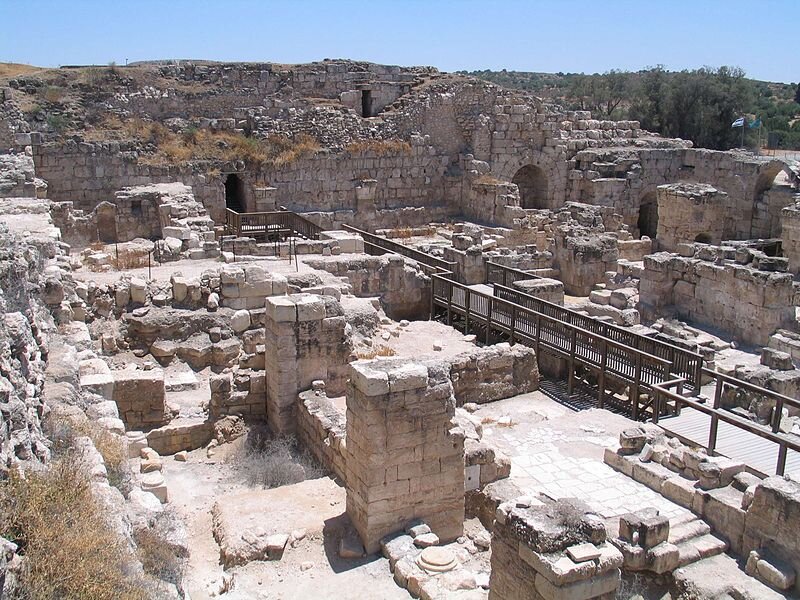 Раскопки города. Фото: attractions-in-israel.com