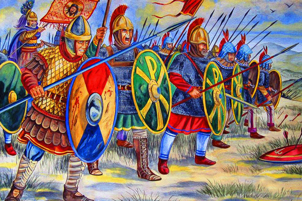 Пехотинца 6 букв. Византийская армия 11 век. Византийская армия 10 века. Византийский воин 6 век. Комитаты Византии.