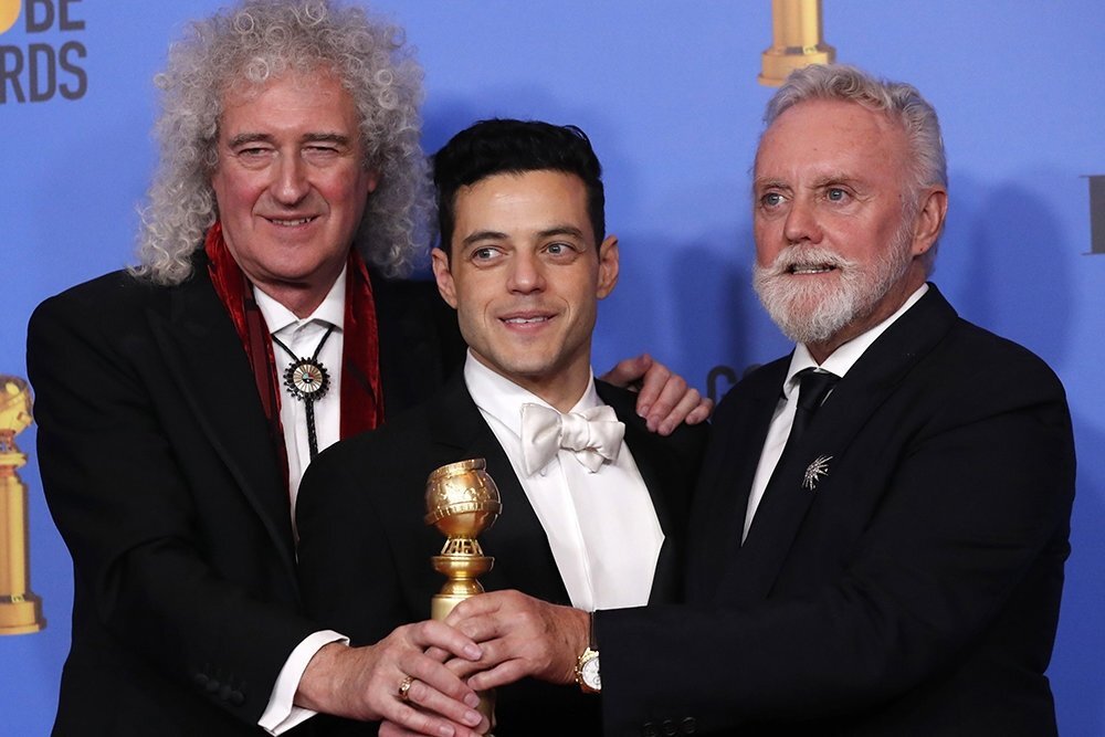               Рами Малек получил «Золотой глобус» за роль в фильме «Богемская рапсодия»