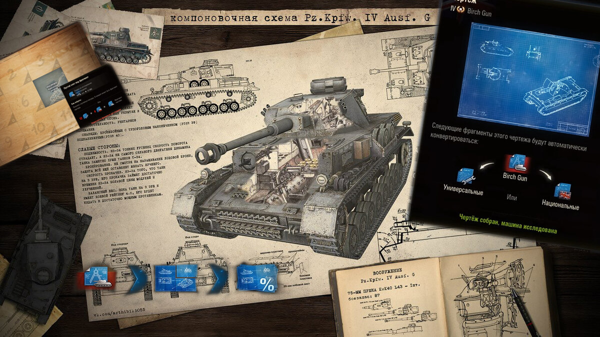 Мир танков чертежи