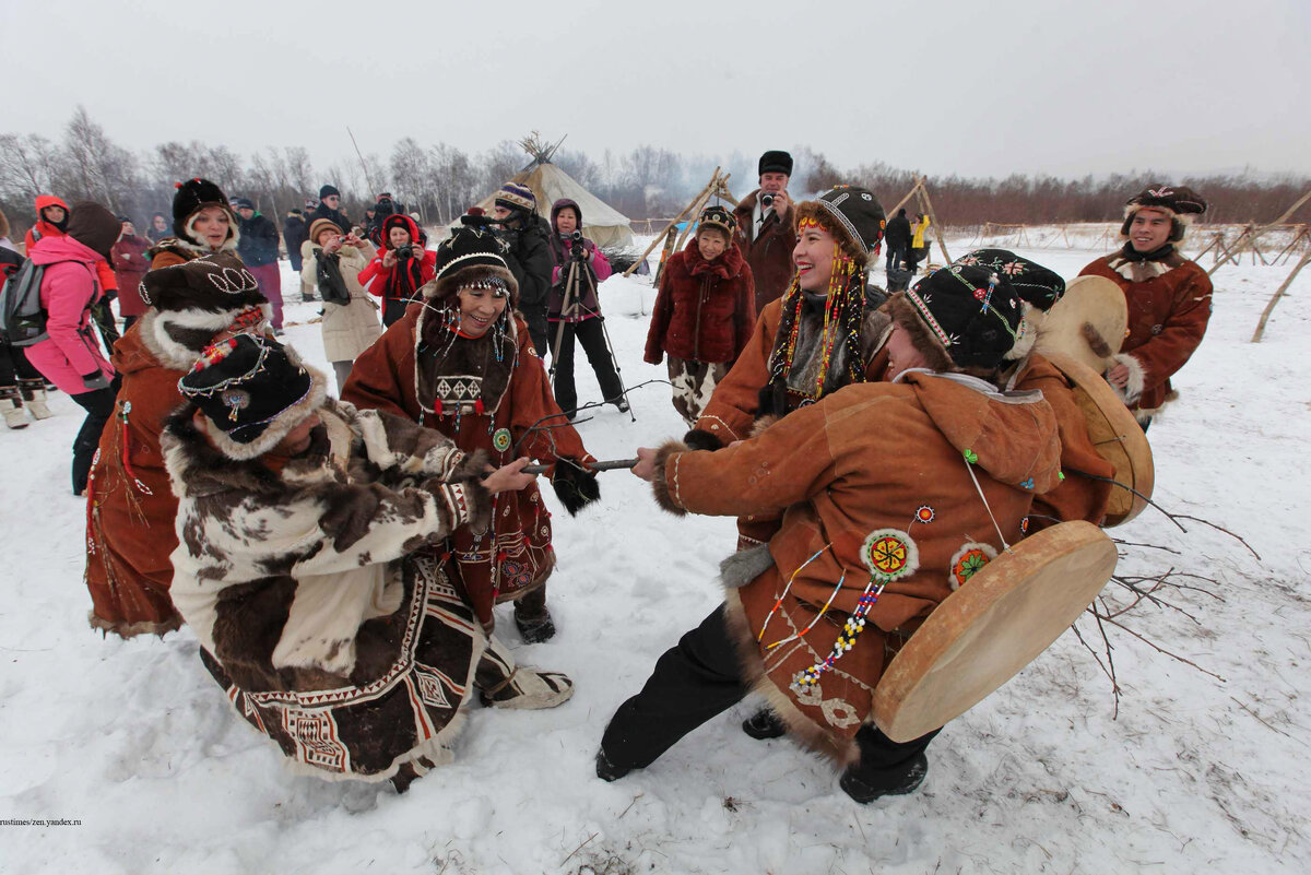 Коряки — мирные оленеводы Камчатки