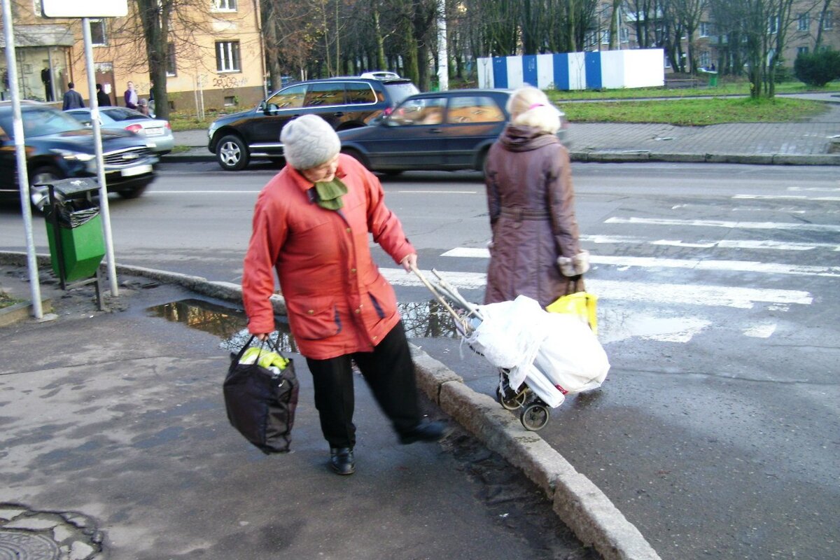 Сумка для бабушки