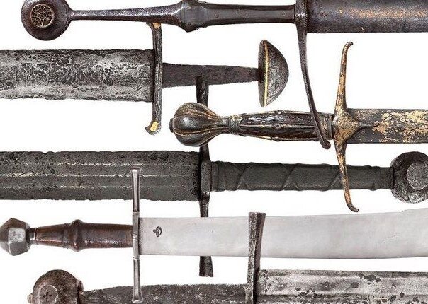 Мечи из каталога выставки Das Schwert: Gestalt und Gedanke.