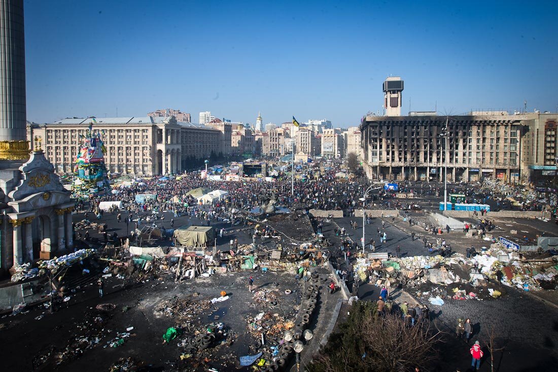 Как сейчас выглядят города украины "Майдан" в России превратится в новое Смутное время!!! Игорь Ф. Дзен