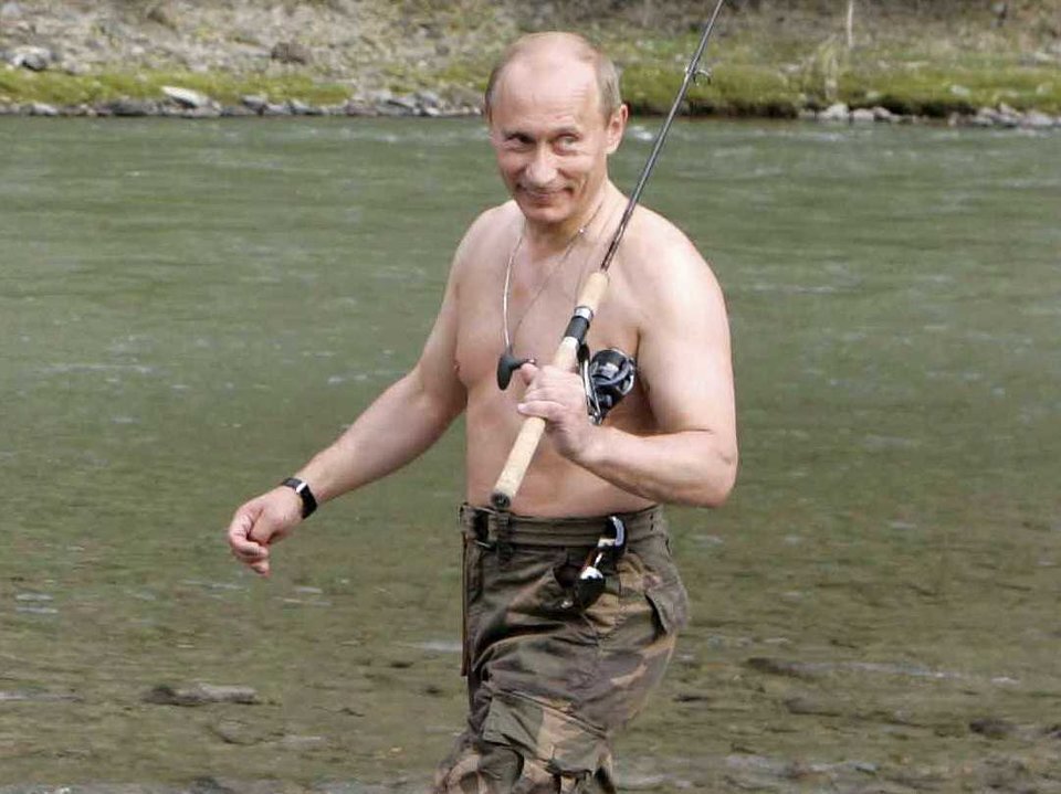Удачная рыбалка на Руси....