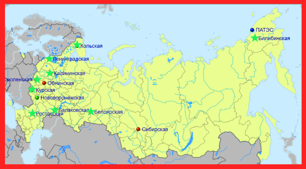 Нововоронежская аэс карта