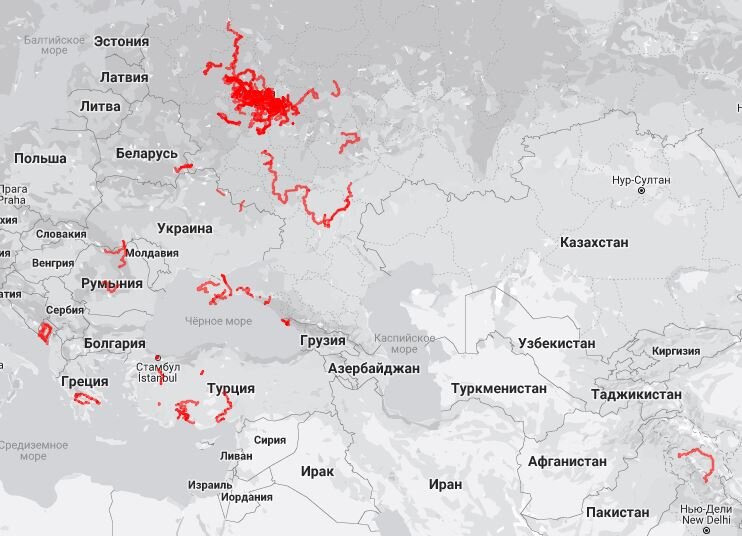 Ещё столько мест где я не был!
