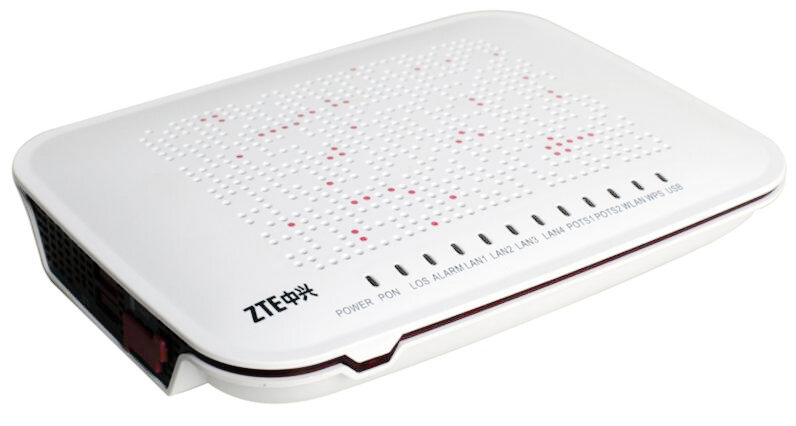 ZTE F660 Лицевая сторона