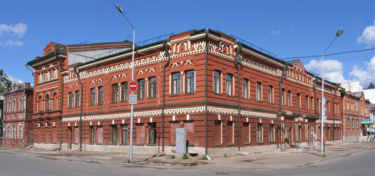 Здание Музея прикладных знаний и бесплатной библиотеки в Томске
