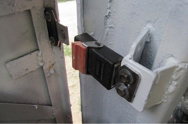 Калитка в открытом виде