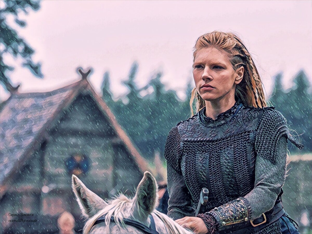Все четче в голове княгини Ольги складывалась картина новой системы управления юной Руси... (х/ф "Викинги")