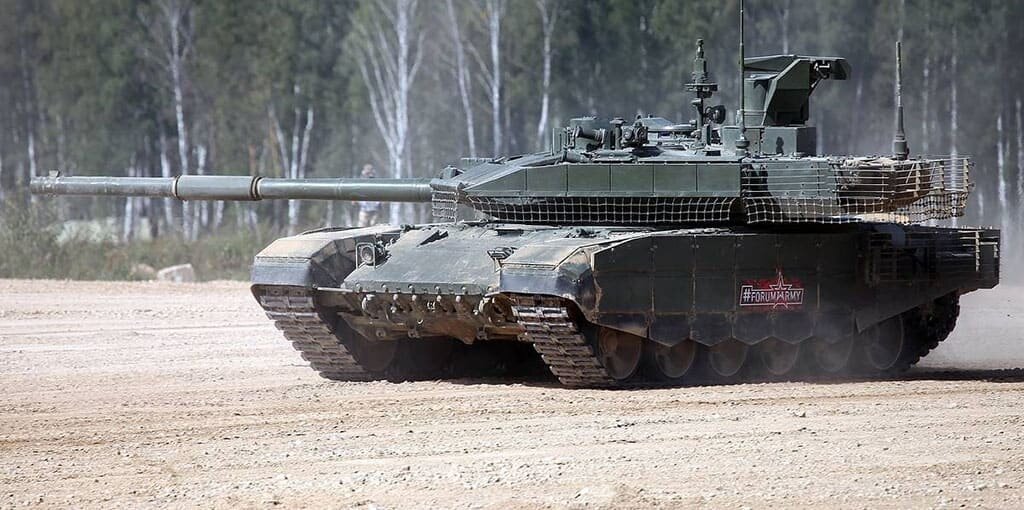 Т-90М на испытаниях 
