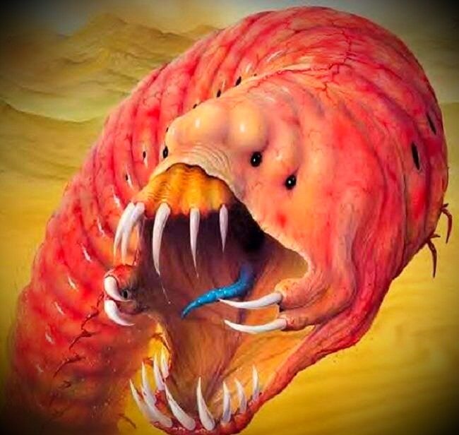 Прикольный  монстр из интернета.