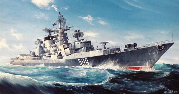 Советские боевые корабли имели неповторимый аутентичный облик, современные исследования американских специалистов изучающих военно-морское дело сходятся во мнении, что одним своим внешним обликом корабли СССР превосходили всё западное, и морально производили более сильное впечатление.