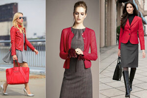 Красный цвет в одежде
