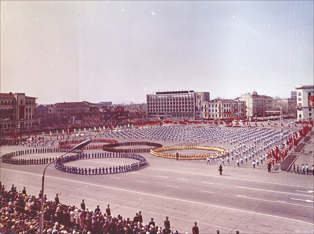 Олимпийский Хабаровск, ~1976 г. Редкие кадры. | Колбинаторская. Заходите →  | Дзен