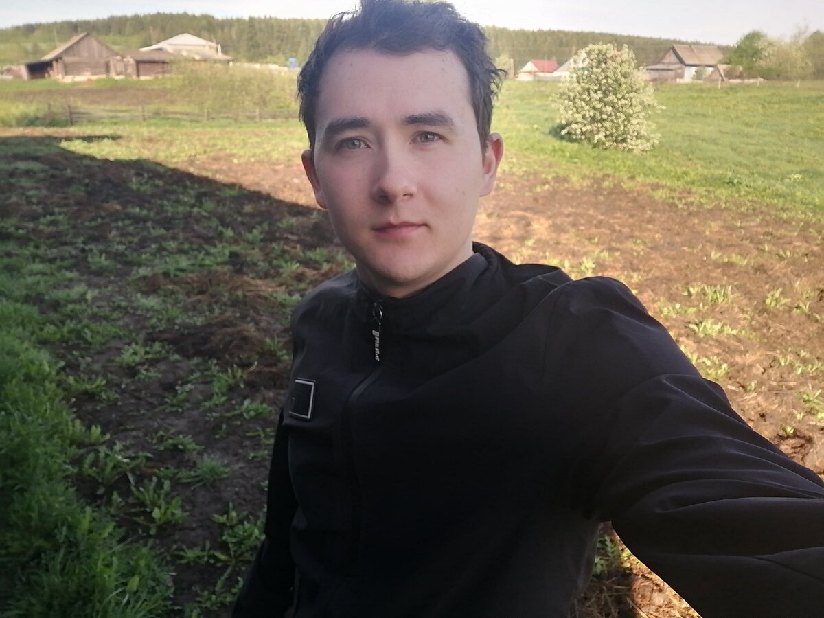 Это я утром, собираюсь на пробежку