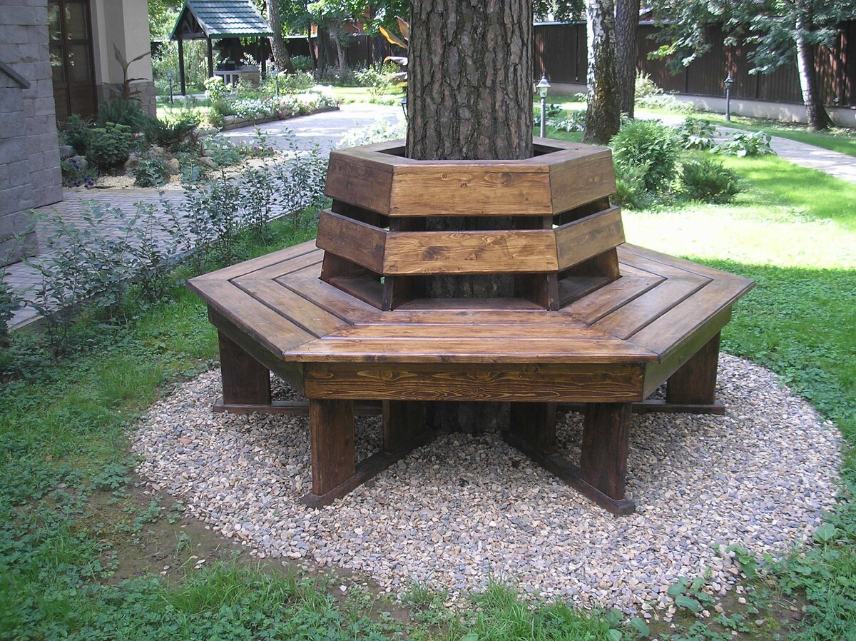 Деревянные скамейки своими руками: несколько оригинальных идей