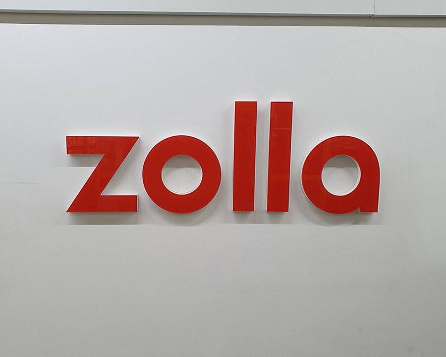 магазин одежды Золла (фото автора)