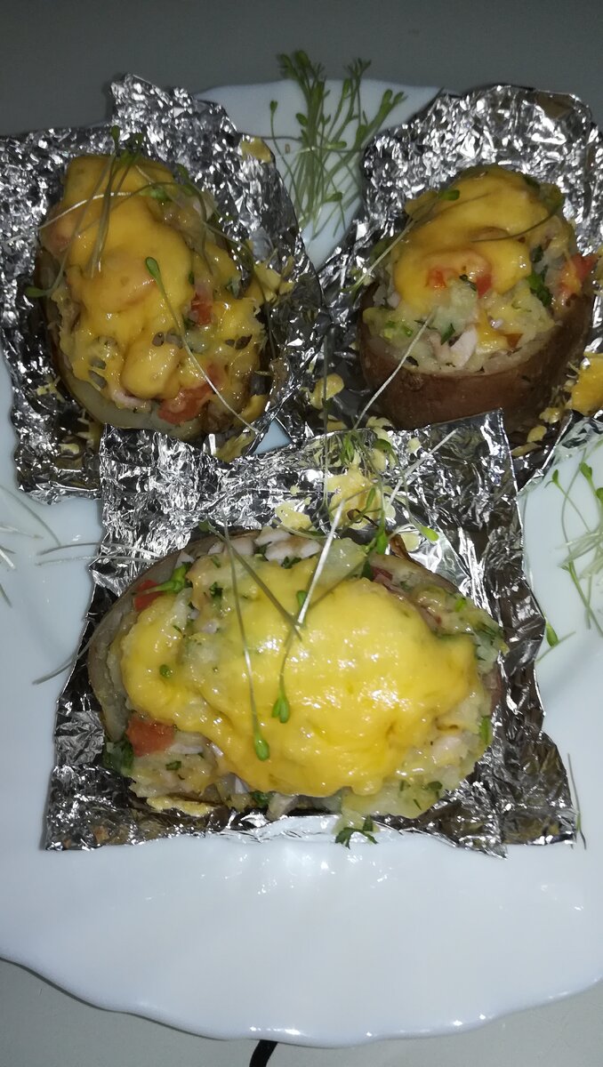 Крошка-картошка готова к употреблению