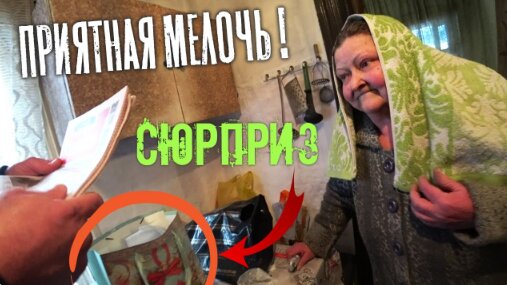 Неожиданный СЮРПРИЗ для Бабушки ЛИЛИ // МЕЛОЧЬ , А ПРИЯТНО !