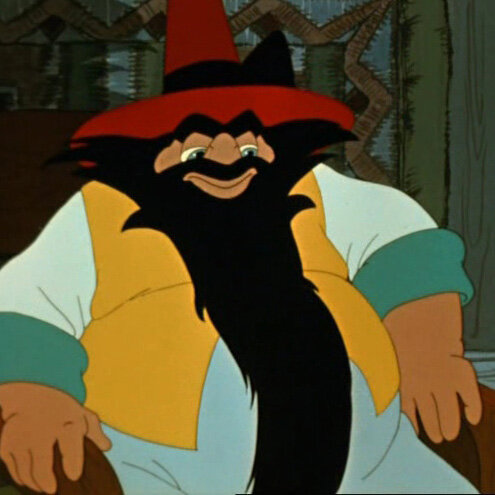 Кадр из мультфильма "Приключения Буратино" 1959 г.