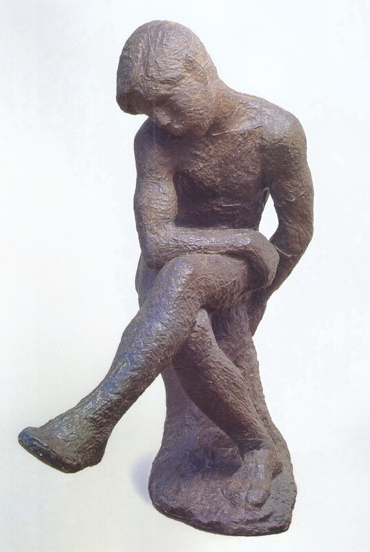 Александр Матвеев. Сидящий мальчик. 1909 год© Государственный Русский музей