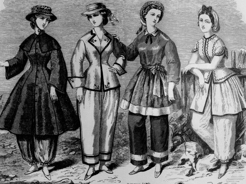 Купальные костюмы 19 века. Взято из открытых источников.