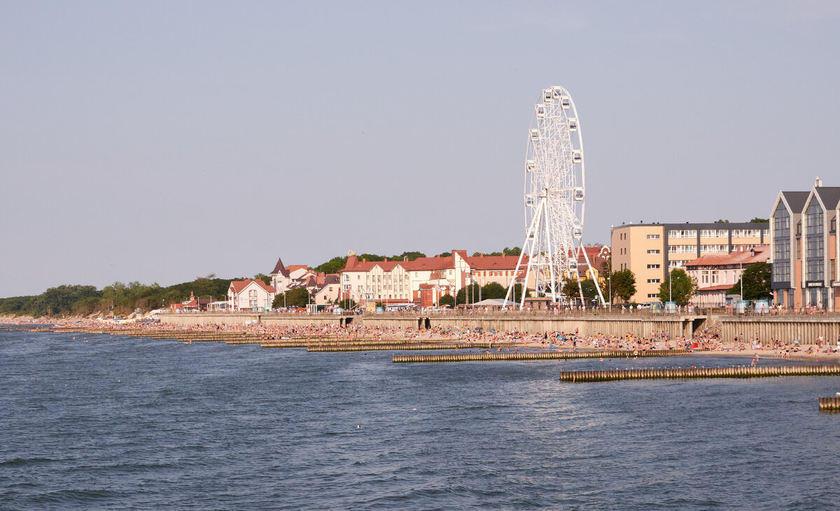 Пляжи Зеленоградска