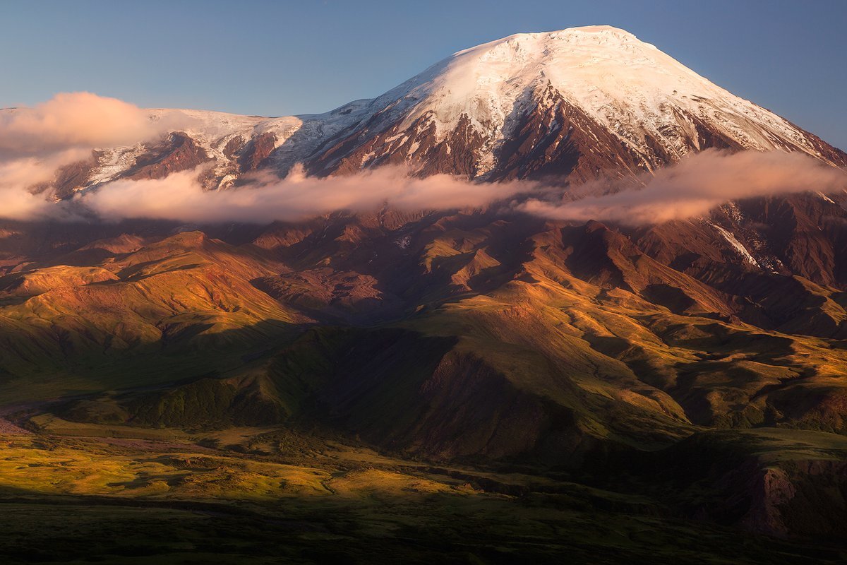 Толбачик плоский вулкан вершина